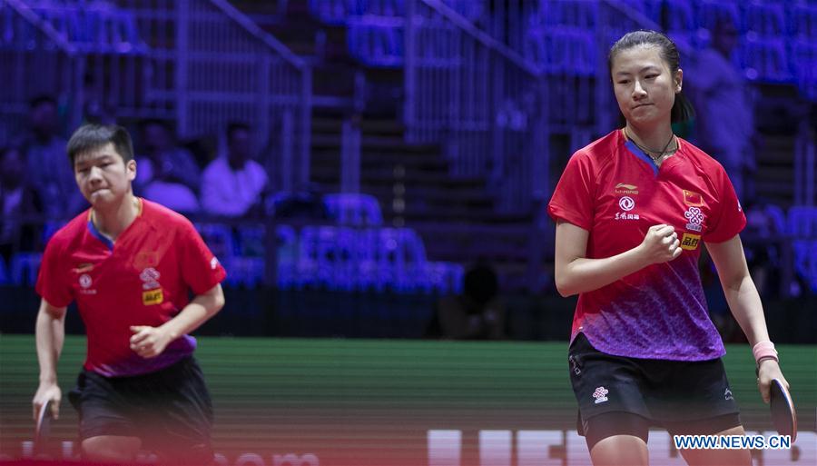 (SP)HUNGARY-BUDAPEST-TABLE TENNIS-WORLD CHAMPIONSHIPS-DAY 1