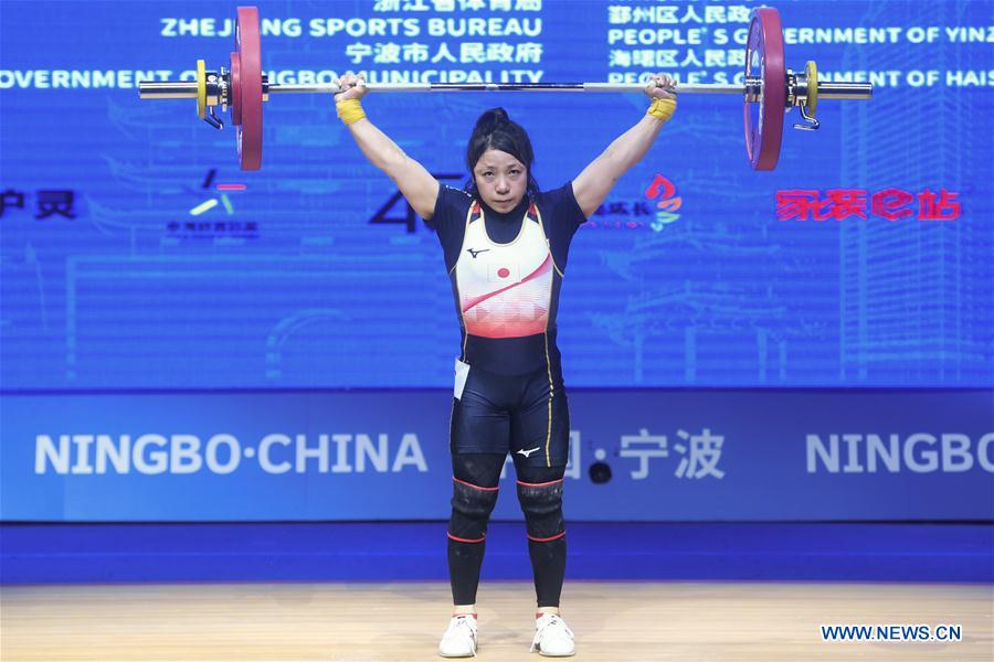 (SP)CHINA-NINGBO-WEIGHTLIFTING-ASIAN CHAMPIONSHIPS(CN)