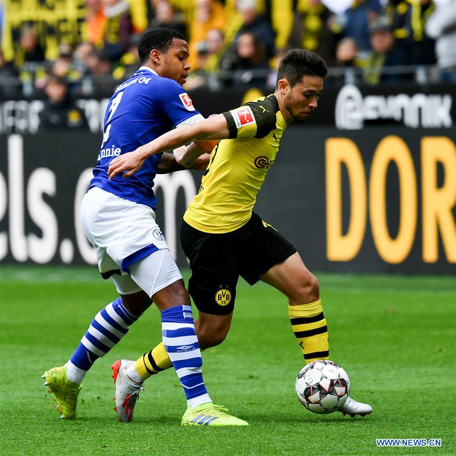 (SP)GERMANY-DORTMUND-SOCCER-BUNDESLIGA-SCHALKE 04 VS DORTMUND