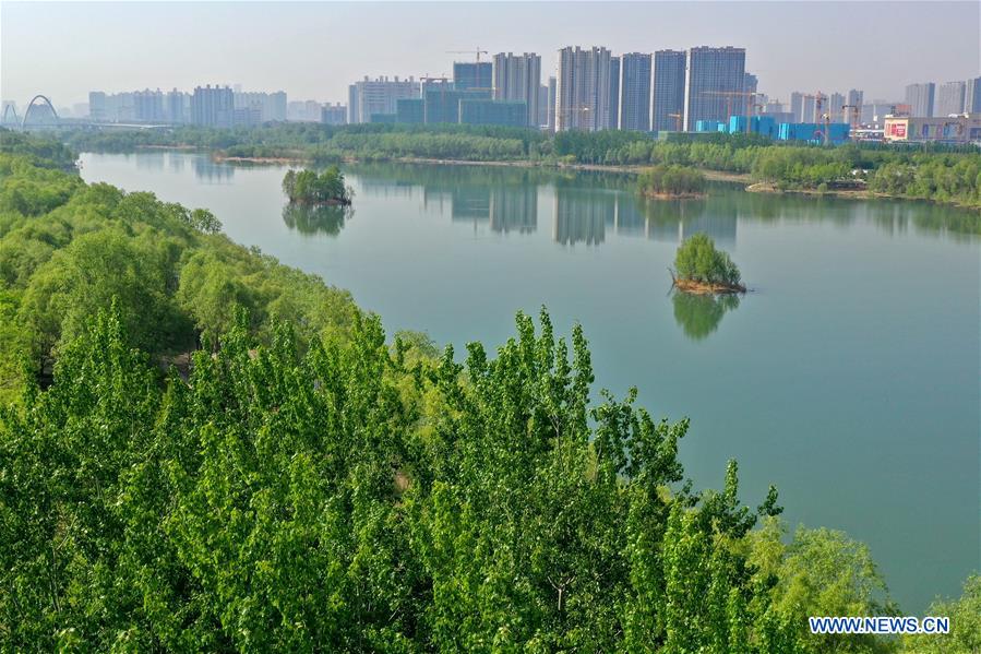 CHINA-SHANXI-TAIYUAN-FENHE RIVER-SCENERY (CN)