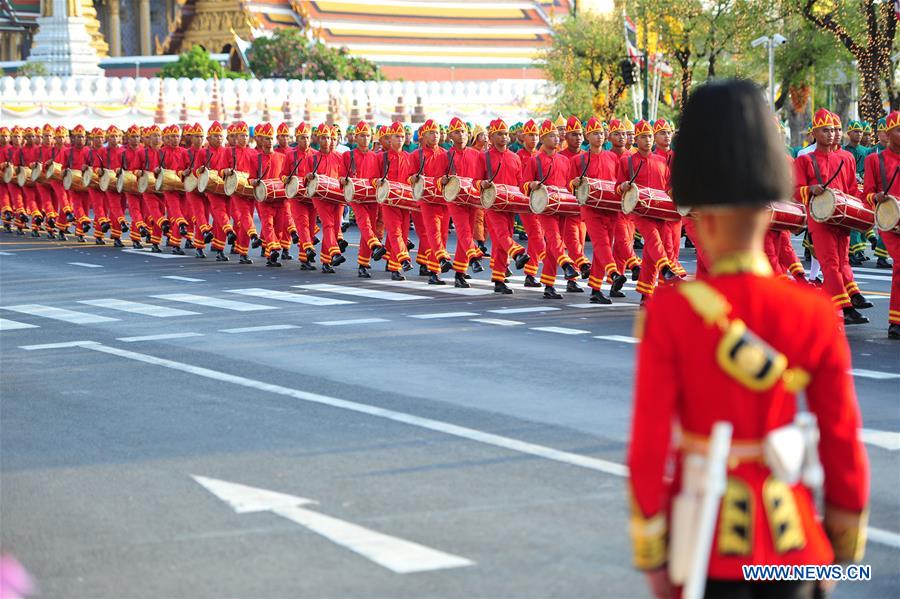 THAI-BANGKOK-MONARCH-PROCESSION