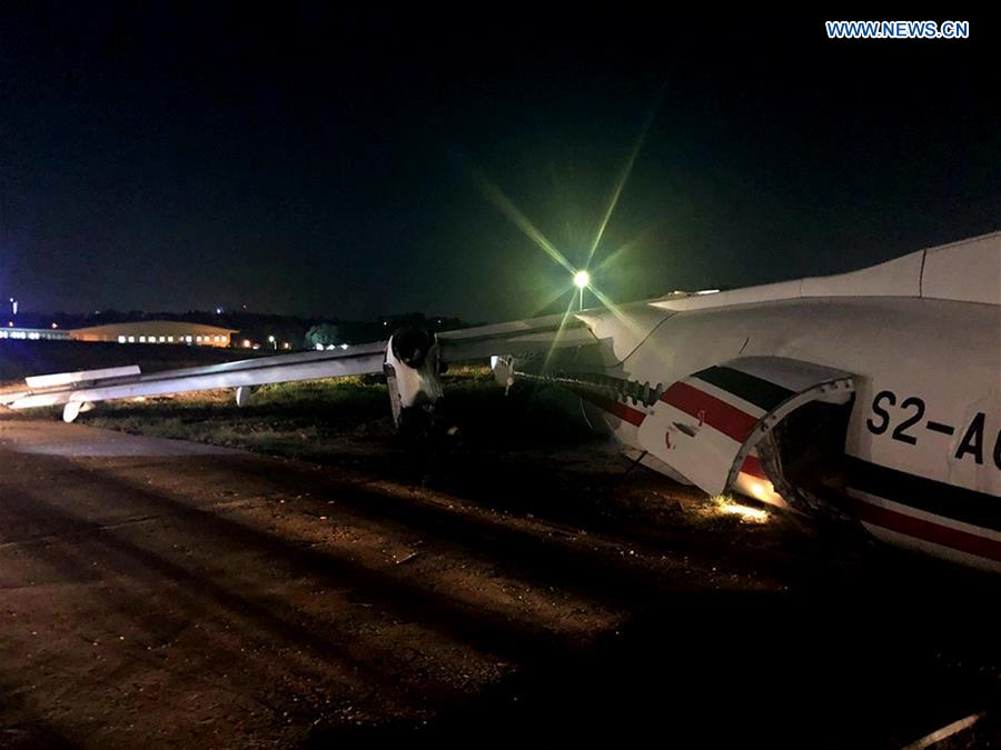 MYANMAR-YANGON-AIRPORT-BANGLADESH PLANE