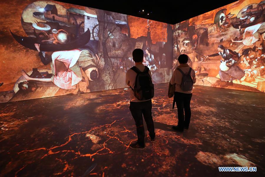 BELGIUM-BRUSSELS-BRUEGEL-IMMERSIVE EXHIBITION