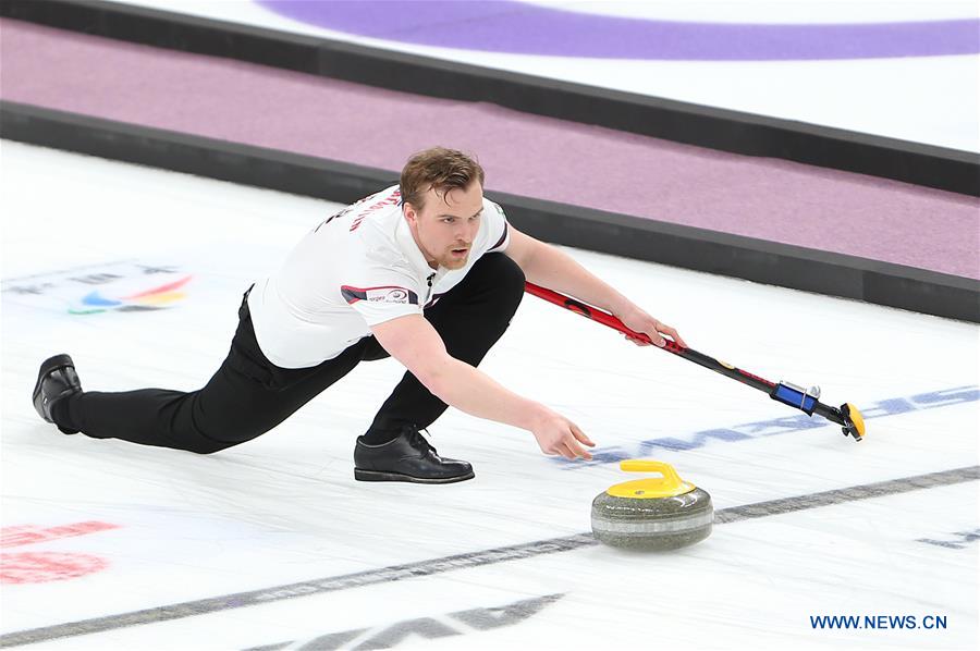 (SP)CHINA-BEIJING-CURLING-WCF WORLD CUP-GRAND FINAL-MIXED DOUBLES FINAL (CN)