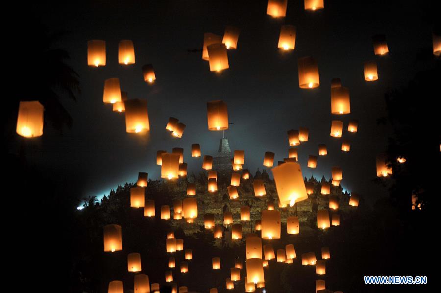 INDONESIA-MAGELANG-VESAK DAY-CELEBRATION