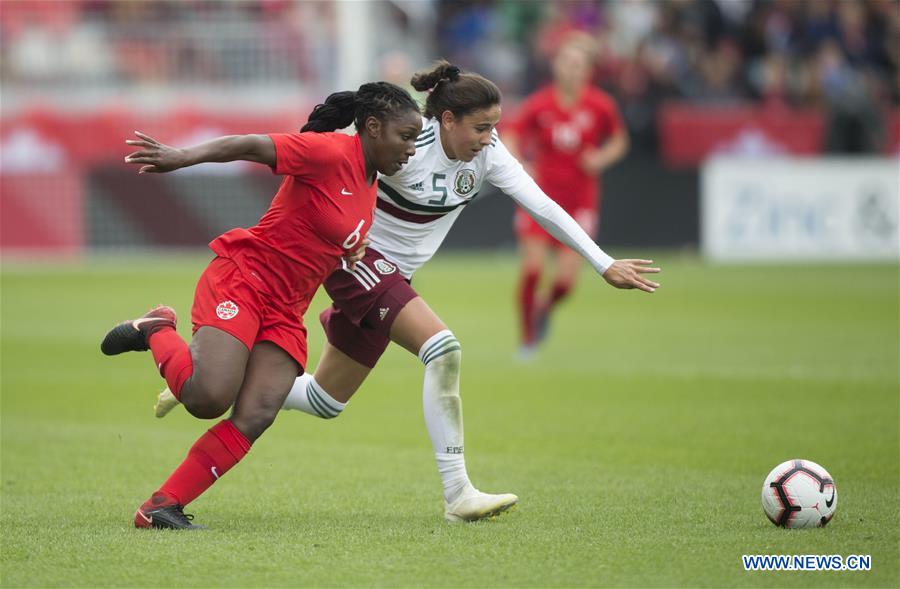 (SP)CANADA-TORONTO-SOCCER-WOMEN'S FRIEDNLY MATCH-CANADA VS MEXICO