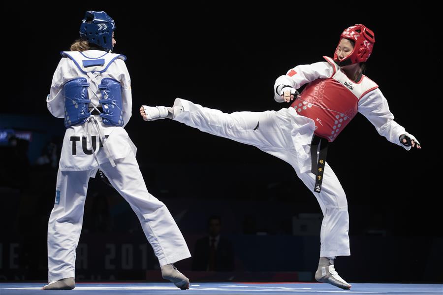 (SP)BRITAIN-MANCHESTER-TAEKWONDO-WORLD CHAMPIONSHIP-DAY 5