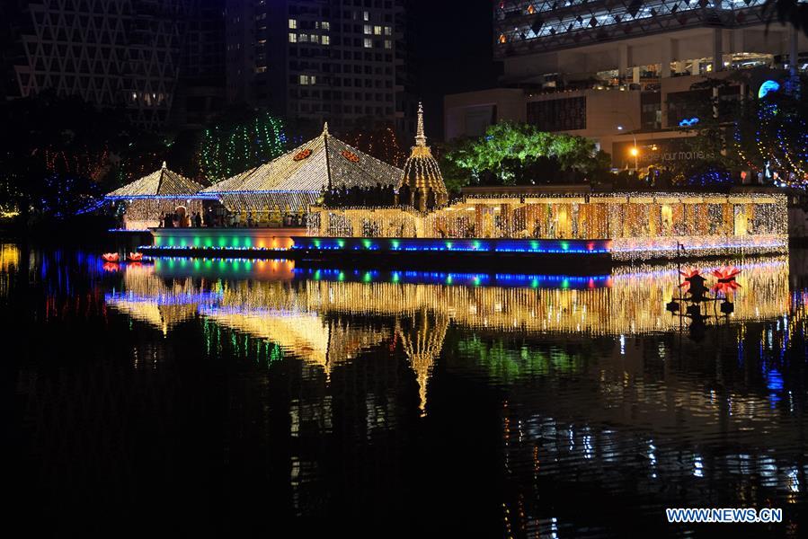 SRI LANKA-COLOMBO-VESAK FESTIVAL