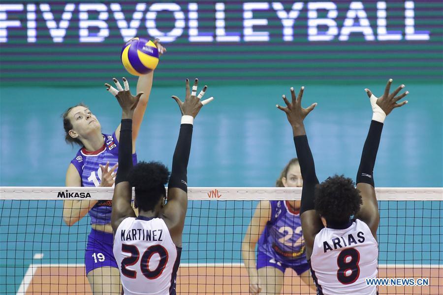 (SP)BRAZIL-BRASILIA-VOLLEYBALL-NATIONS LEAGUE-DOMINICAN REPUBLIC VS RUSSIA