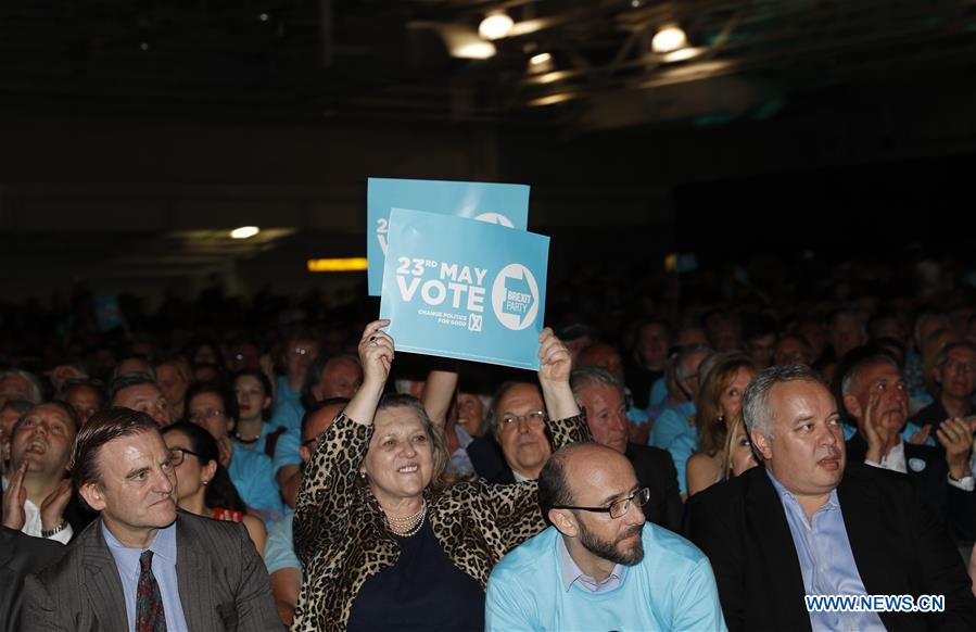 BRITAIN-LONDON-BREXIT PARTY RALLY