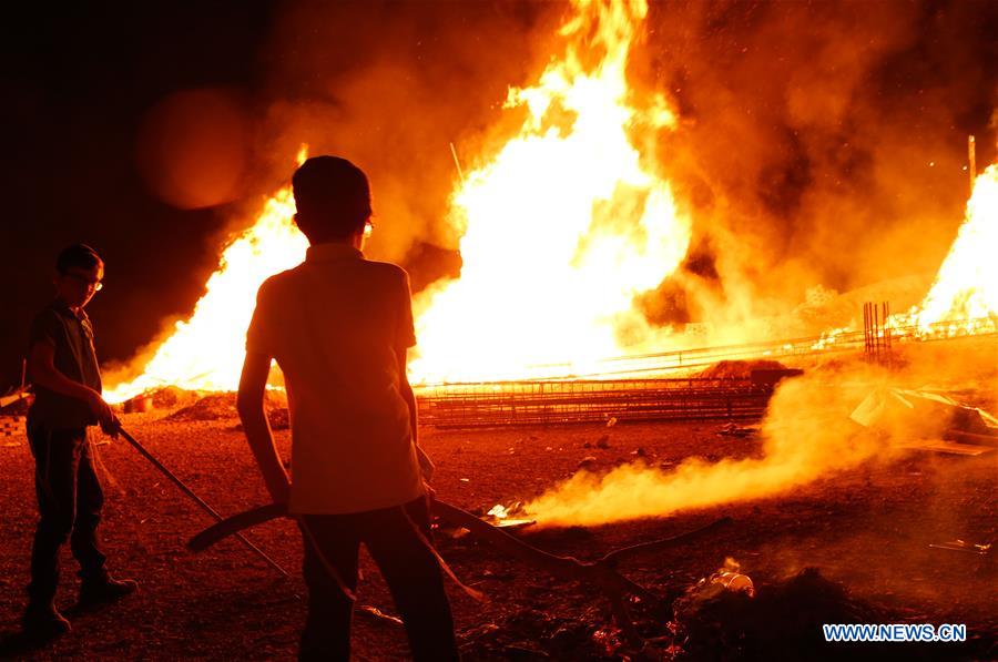 MIDEAST-MODI'IN-ULTRA-ORTHODOX JEWS-LAG BAOMER