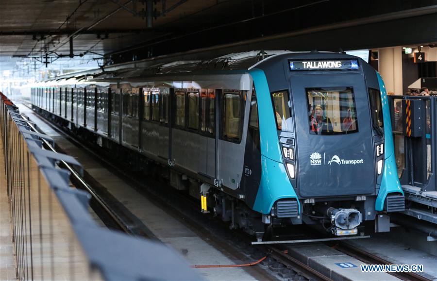 AUSTRALIA-SYDNEY-METRO-DRIVERLESS TRAIN