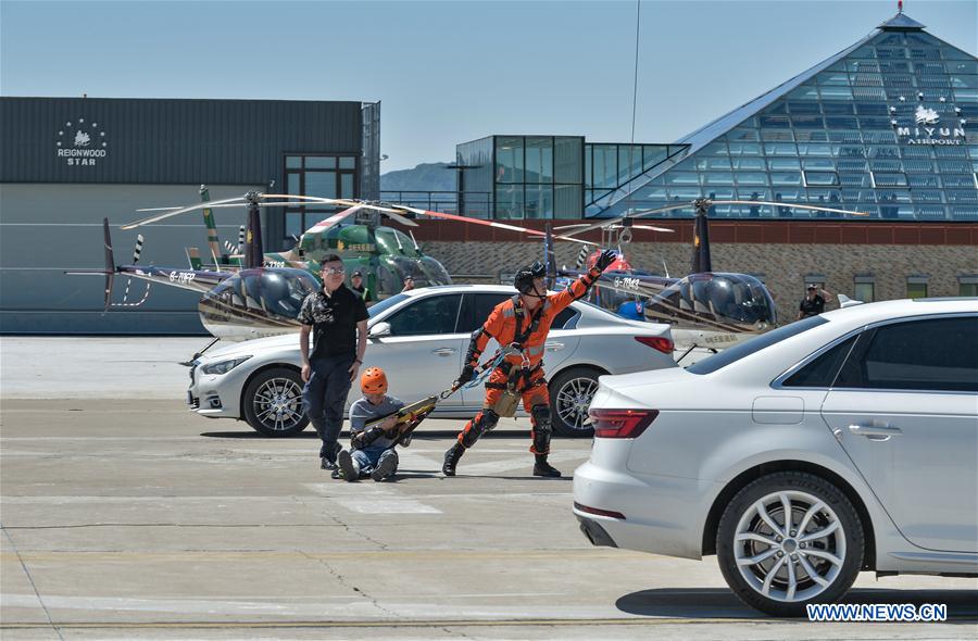 CHINA-BEIJING- AIR MEDICAL RESCUE-EXHIBITION (CN)