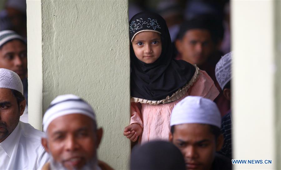 NEPAL-KATHMANDU-EID AL-FITR-CELEBRATION