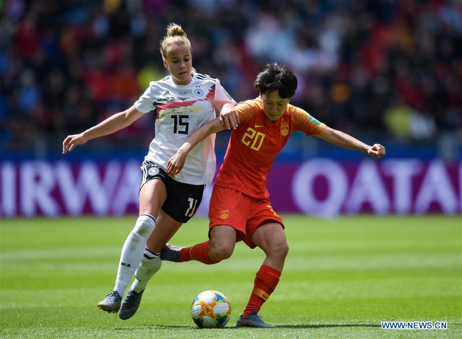 (SP)FRANCE-RENNES-2019 FIFA WOMEN'S WORLD CUP-GROUP B-GER VS CHN