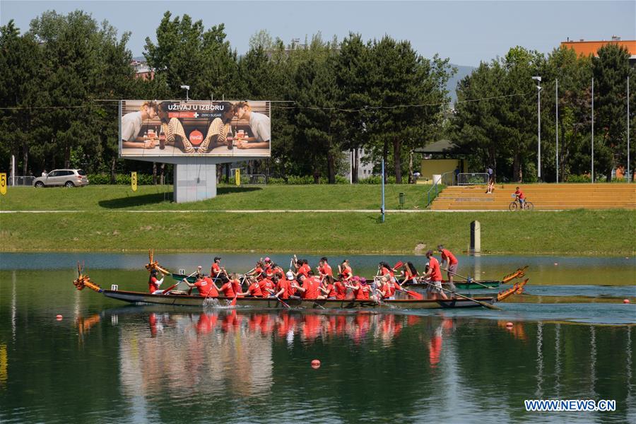 CROATIA-ZAGREB-DRAGON BOAT RACE