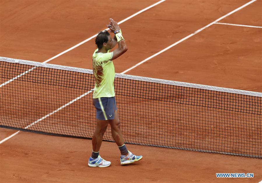 (SP)FRANCE-PARIS-TENNIS-ROLAND GARROS-MEN'S SINGLES-FINAL