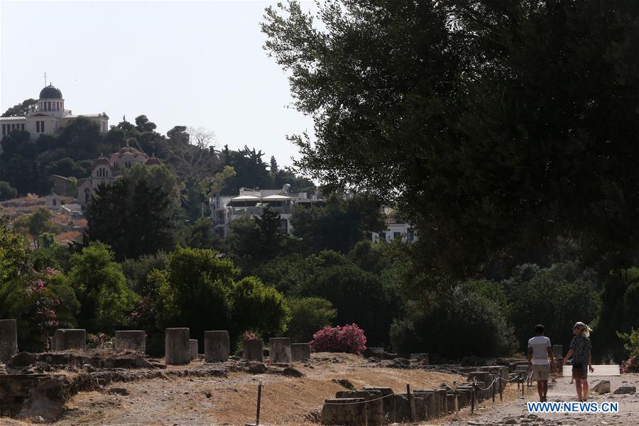 GREECE-ATHENS-TOURIST-ARCHAEOLOGICAL SITE