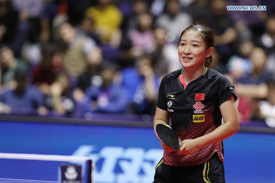 (SP)JAPAN-SAPPORO-TABLE TENNIS-ITTF JAPAN OPEN-WOMEN'S SINGLES-FINAL