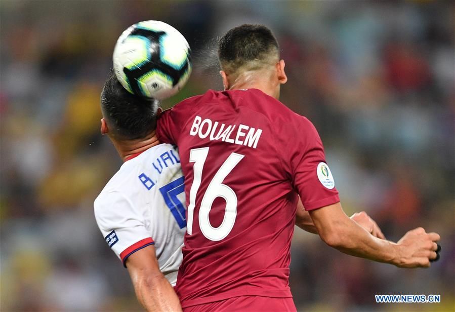 (SP)BRAZIL-RIO DE JANEIRO-SOCCER-COPA AMERICA 2019-QATAR VS PARAGUAY