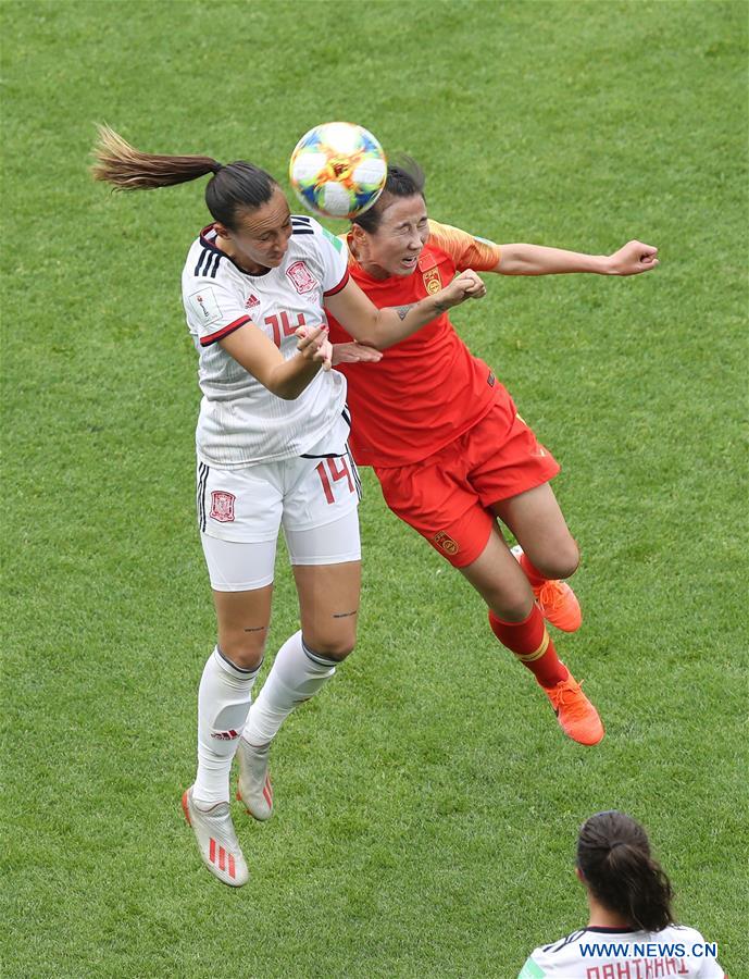 (SP)FRANCE-LE HAVRE-2019 FIFA WOMEN'S WORLD CUP-GROUP B-CHINA-SPAIN