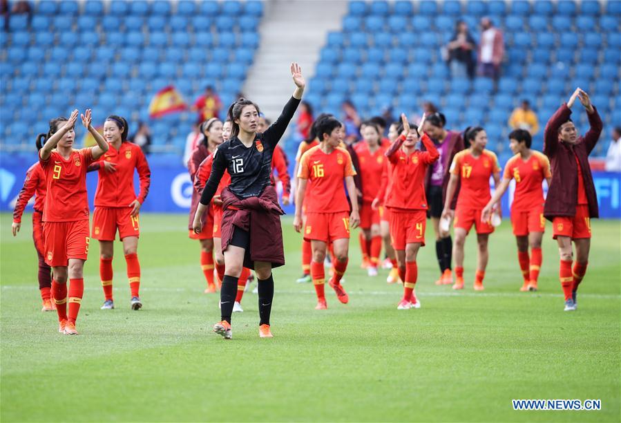 (SP)FRANCE-LE HAVRE-2019 FIFA WOMEN'S WORLD CUP-GROUP B-CHINA-SPAIN