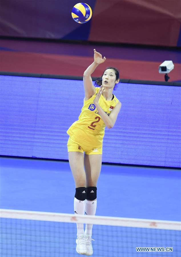 (SP)CHINA-NINGBO-VOLLEYBALL-FIVB NATIONS LEAGUE-CHN VS BUL (CN)