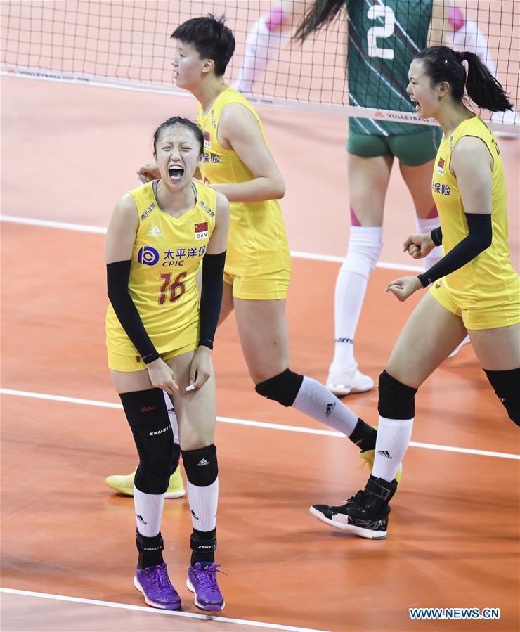 (SP)CHINA-NINGBO-VOLLEYBALL-FIVB NATIONS LEAGUE-CHN VS BUL (CN)