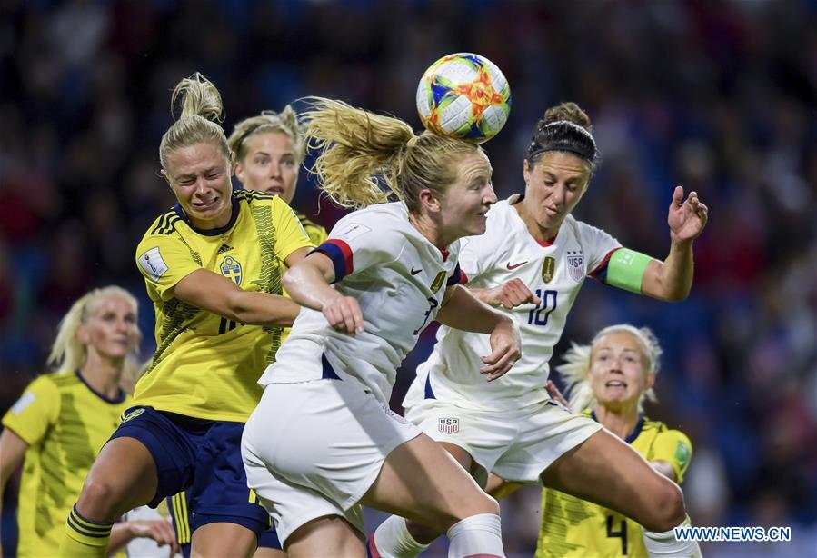 (SP)FRANCE-LE HAVRE-SOCCER-FIFA WOMEN'S WORLD CUP-SWE VS USA