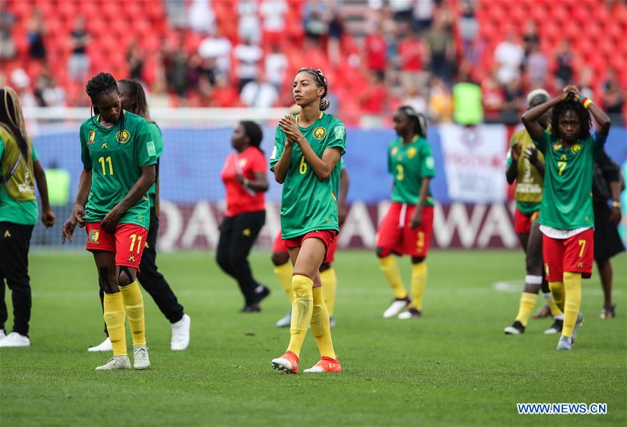 (SP)FRANCE-VALENCIENNES-SOCCER-FIFA WOMEN'S WORLD CUP-ROUND OF 16-ENG VS CMR