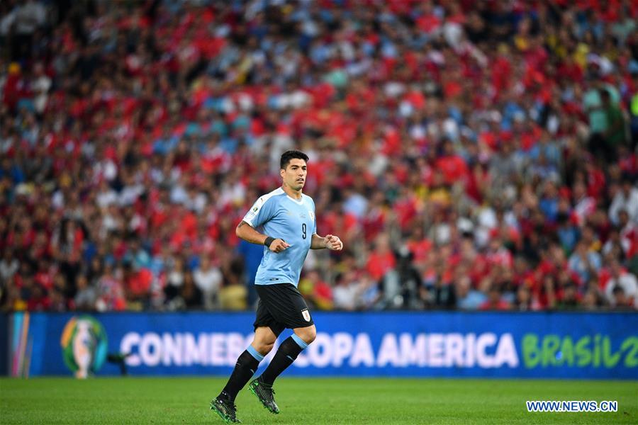 (SP)BRAZIL-RIO DE JANEIRO-FOOTBALL-COPA AMERICA-URUGUAY VS CHILE