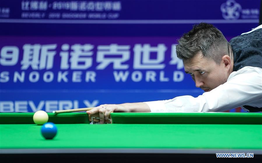 (SP)CHINA-JIANGSU-WUXI-SNOOKER WORLD CUP(CN)