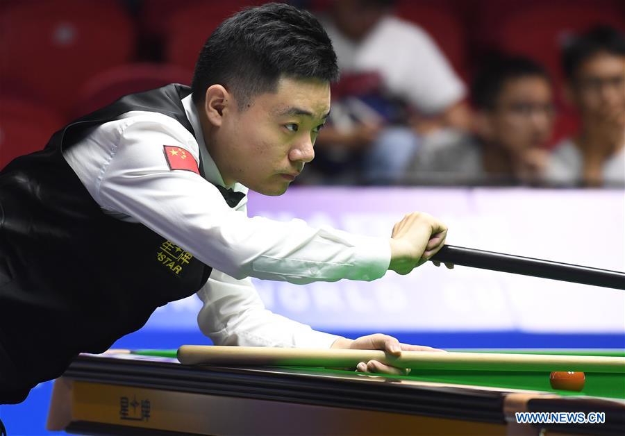 (SP)CHINA-JIANGSU-WUXI-SNOOKER WORLD CUP(CN)