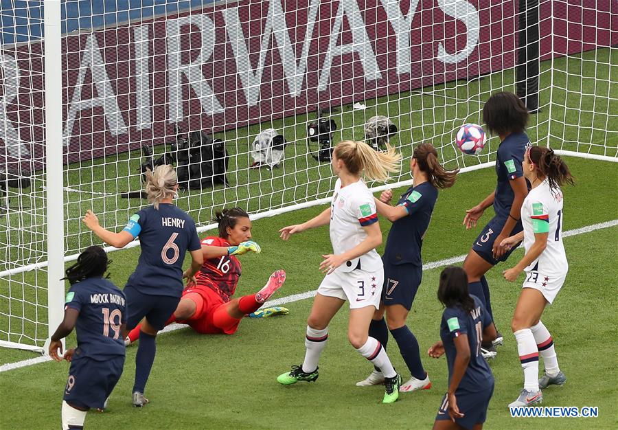 (SP)FRANCE-PARIS-FIFA WOMEN'S WORLD CUP-QUARTERFINAL-FRA VS USA