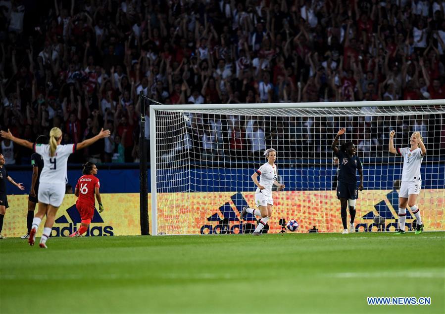 (SP)FRANCE-PARIS-FIFA WOMEN'S WORLD CUP-QUARTERFINAL-FRA VS USA