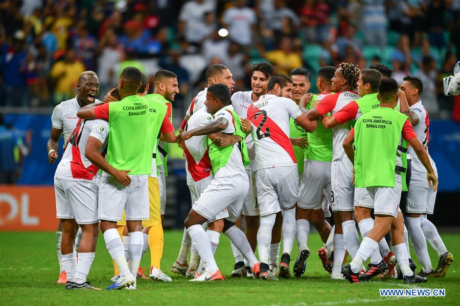 (SP)BRAZIL-SALVADOR-FOOTBALL-COPA AMERICA 2019-PERU VS URUGUAY