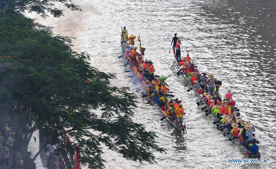 (SP)CHINA-GUANGZHOU-DRAGON BOAT-CHEBEI VILLAGE(CN)