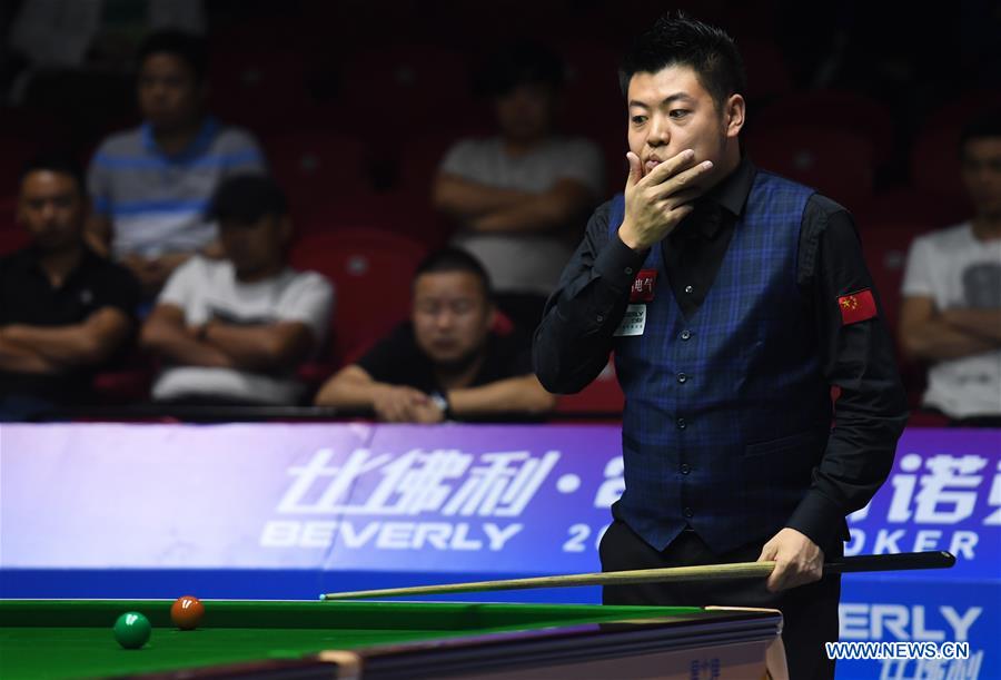 (SP)CHINA-JIANGSU-WUXI-SNOOKER WORLD CUP(CN)