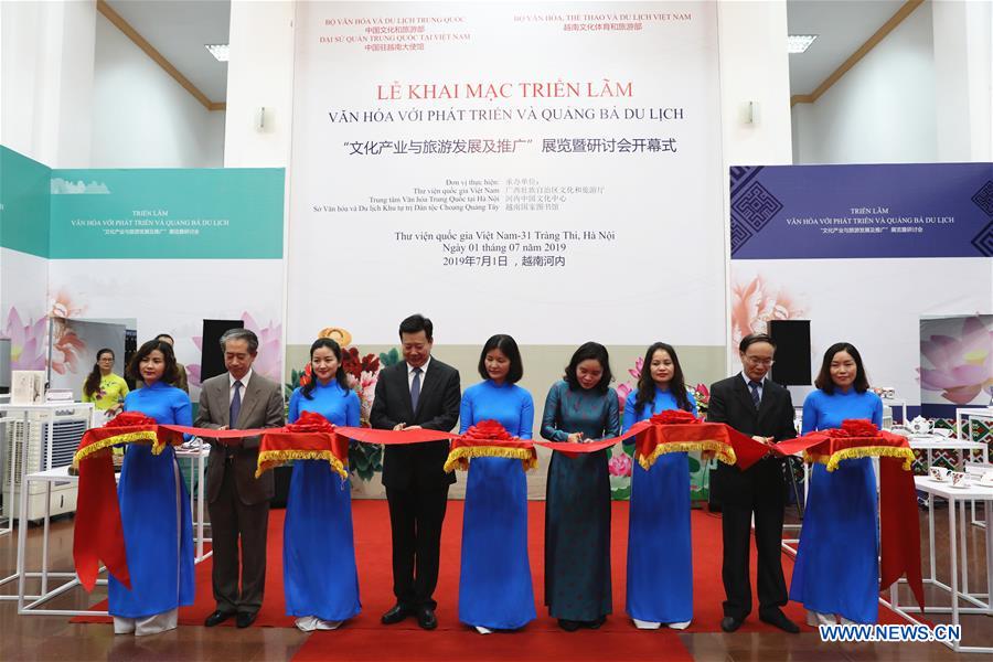 VIETNAM-HANOI-CHINA-CULTURAL TOURISM-EXHIBITION-OPENING