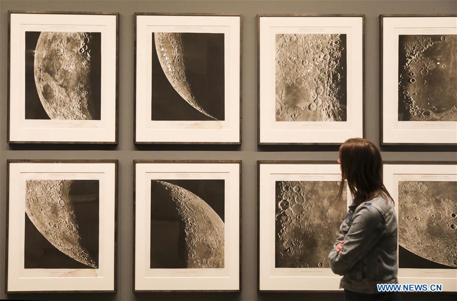 U.S.-NEW YORK-EXHIBITION-MOON-PHOTOGRAPHY