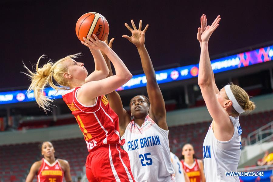 (SP)LATVIA-RIGA-EUROBASKET-BRITAIN VS MONTENEGRO