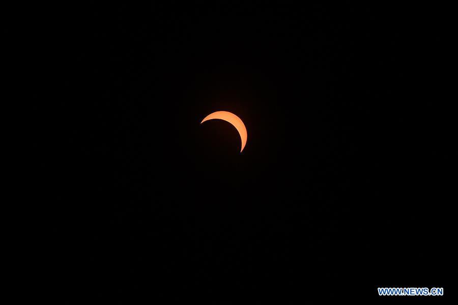 CHILE-LA SERENA-SOLAR ECLIPSE