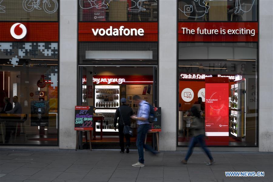 BRITAIN-LONDON-VODAFONE-5G SERVICE