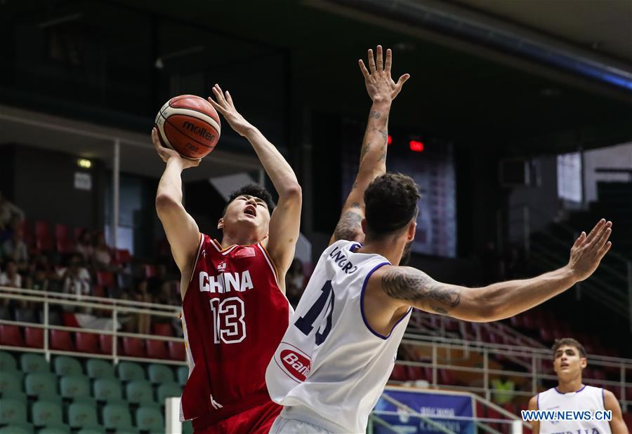 (SP)ITALY-NAPLES-SUMMER UNIVERSIADE 2019-BASKETBALL-MEN- QUARTERFINALS 9-16-CHINA VS ITALY