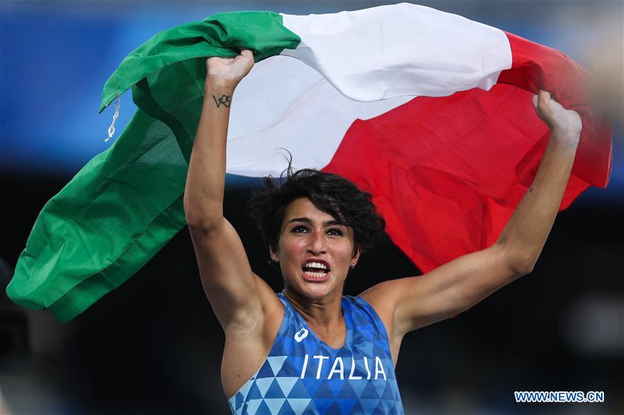 (SP)ITALY-NAPLES-SUMMER UNIVERSIADE-ATHLETICS-WOMEN'S POLE VAULT-FINAL