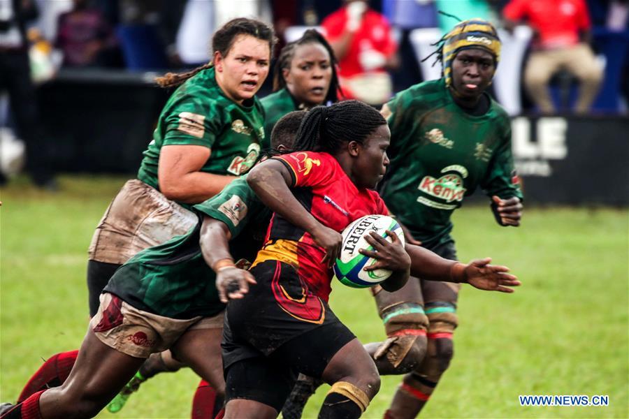 (SP)UGANDA-KAMPALA-2019 WOMEN RUGBY ELGON CUP