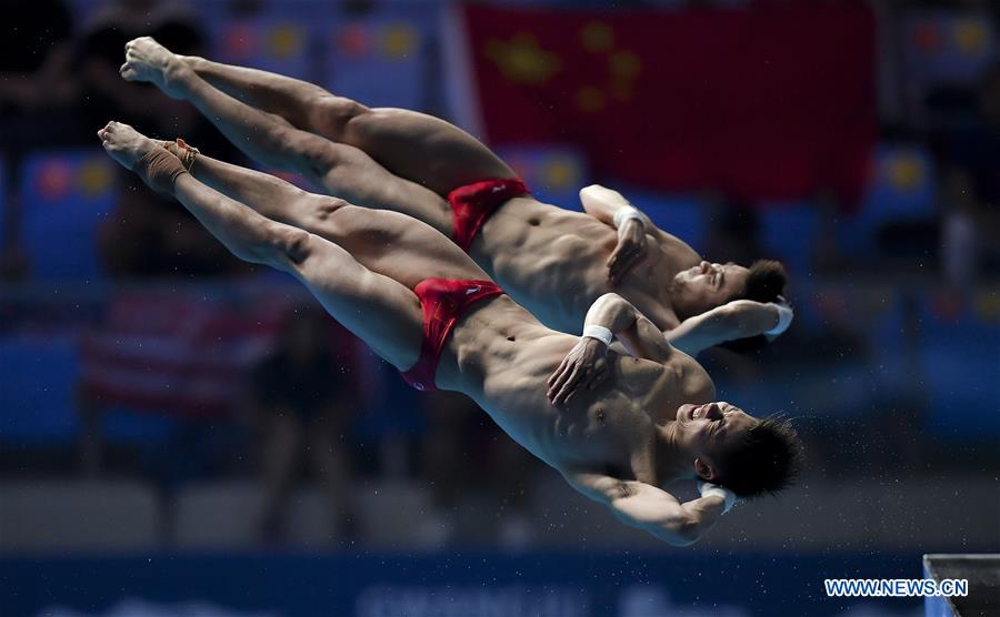 (SP)SOUTH KOREA-GWANGJU-FINA WORLD CHAMPIONSHIPS-MEN'S 10M SYNCHRO PLATFORM FINAL