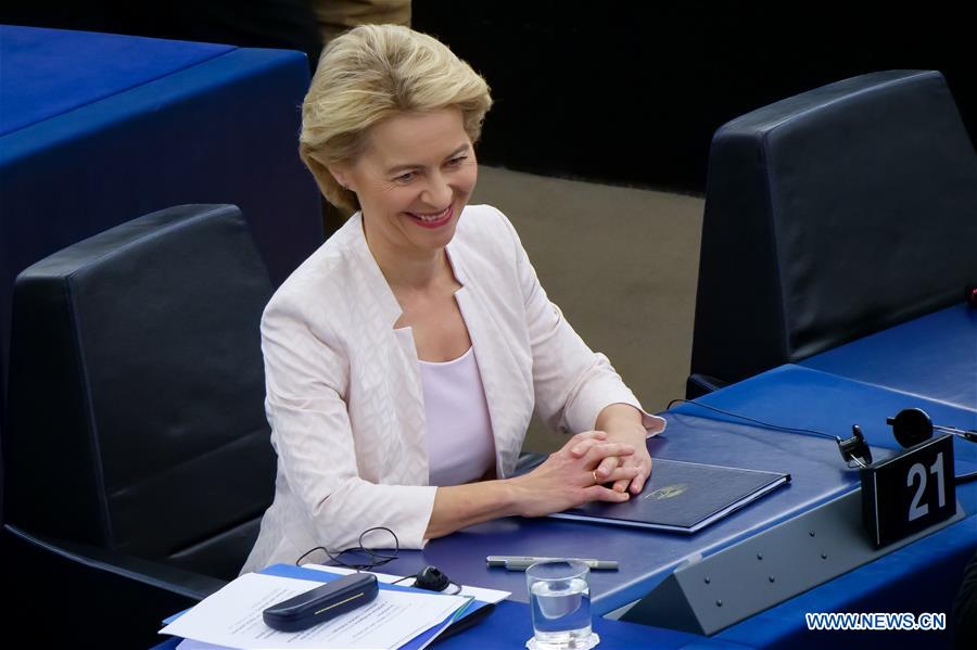 FRANCE-STRASBOURG-EU NOMINEE-VON DER LEYEN