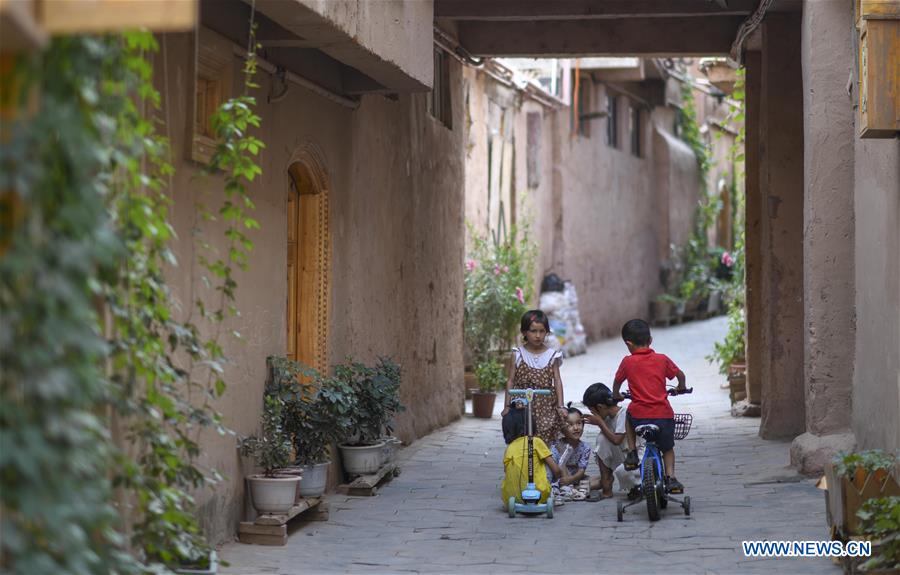 CHINA-XINJIANG-CHILDREN-SUMMER VACATION (CN)