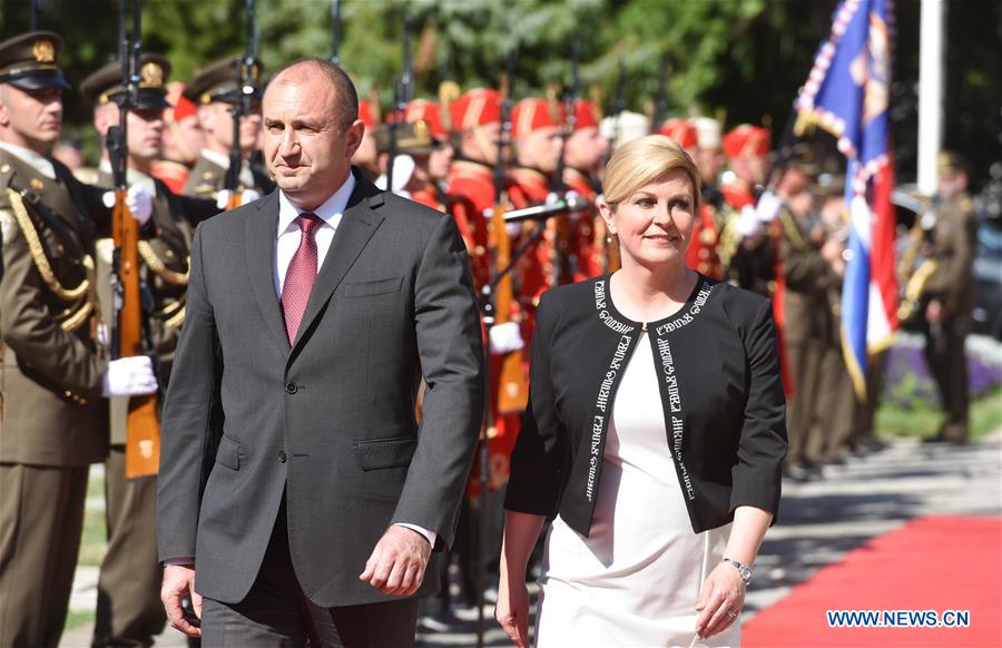 CROATIA-ZAGREB-BULGARIA-PRESIDENT-VISIT